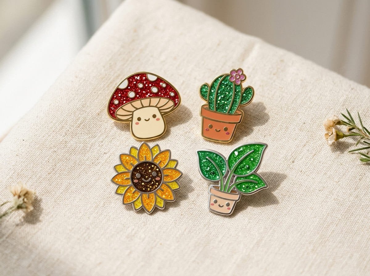 Are Glitter Enamel Pins Worth It?