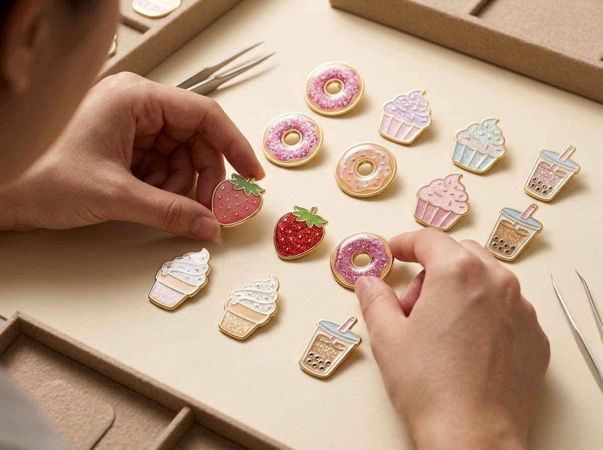 examining pin samples for glitter results benefit of pin sample reviews for sparkle quality