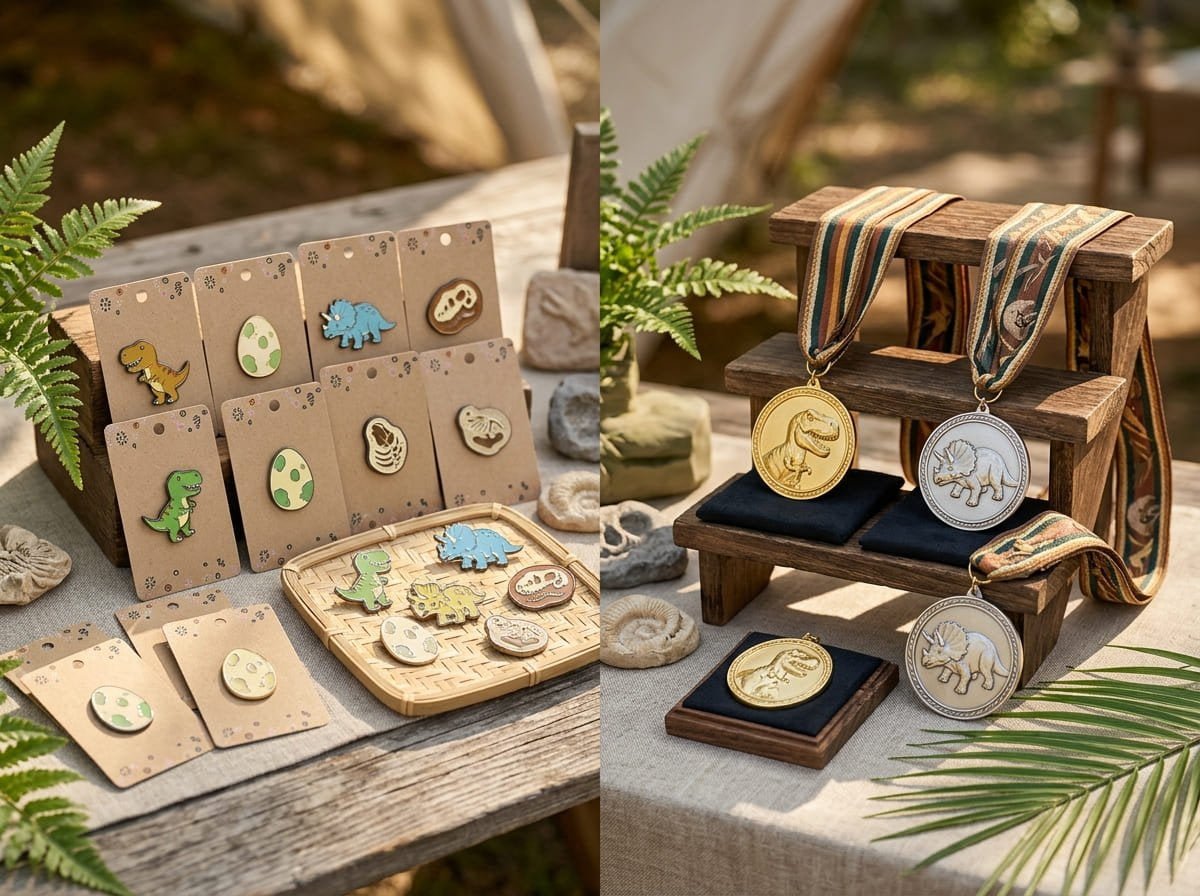 Comparing awards and promotional use cases award medal vs promotional pin