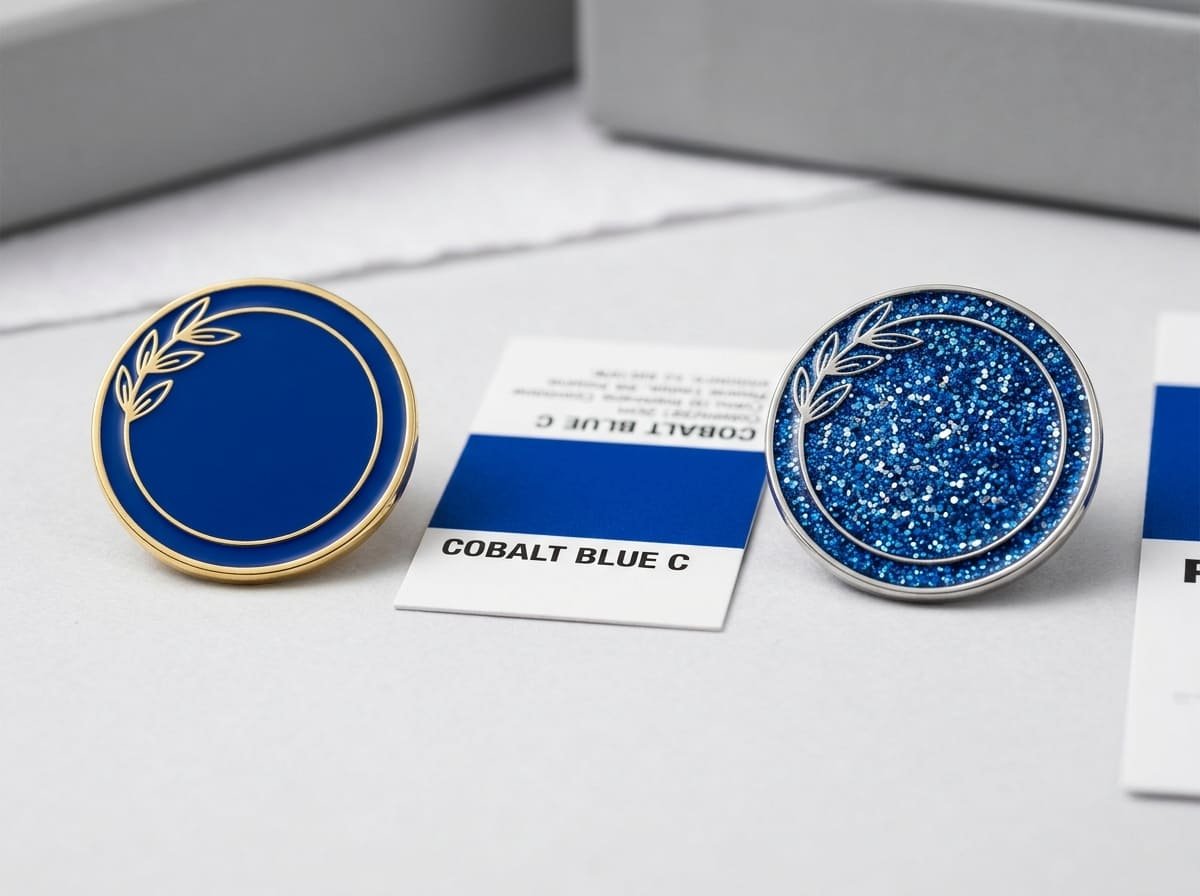 Pantone vs Glitter Dynamic pantone vs glitter base comparison