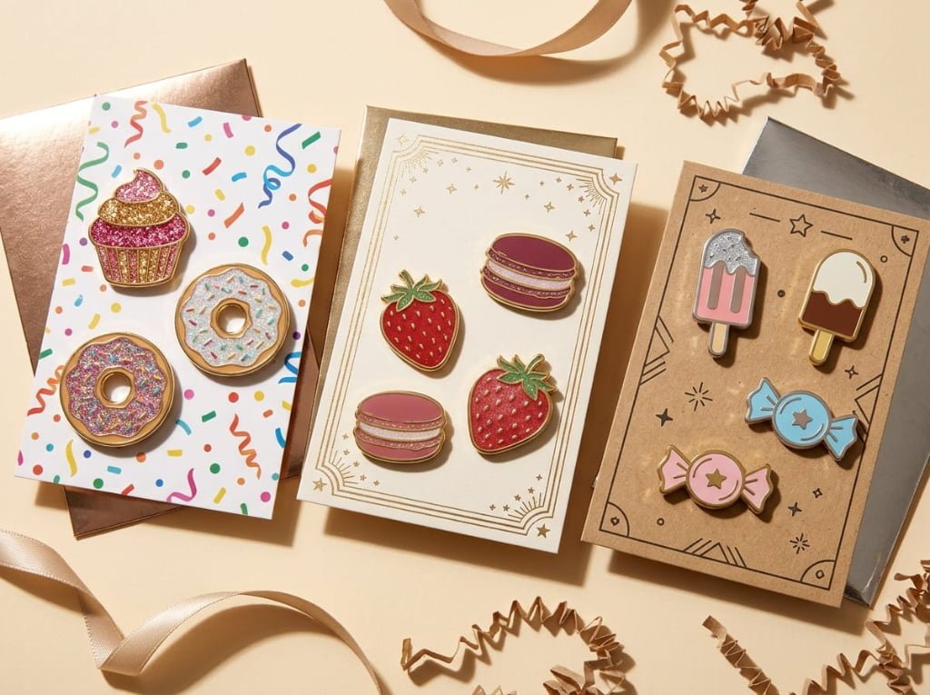 What Designs Work Best for Glitter Enamel Pins?