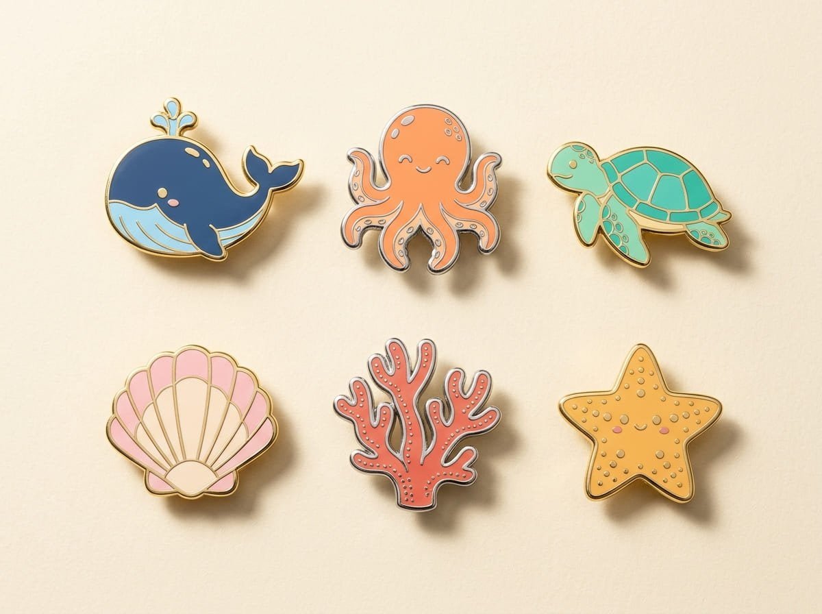 Enamel pin design details Enamel pin design balance