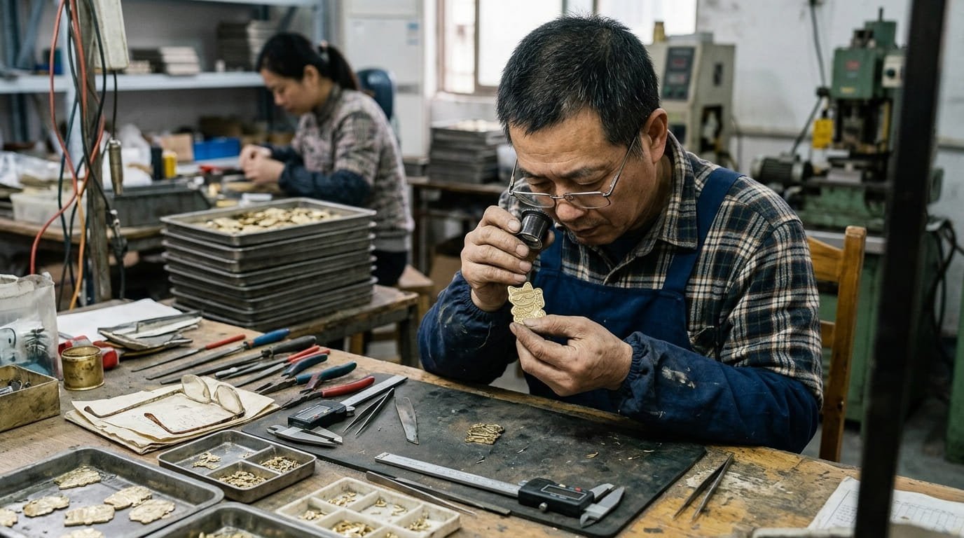 Manufacturing constraints in enamel pin design Manufacturing constraints enamel pins