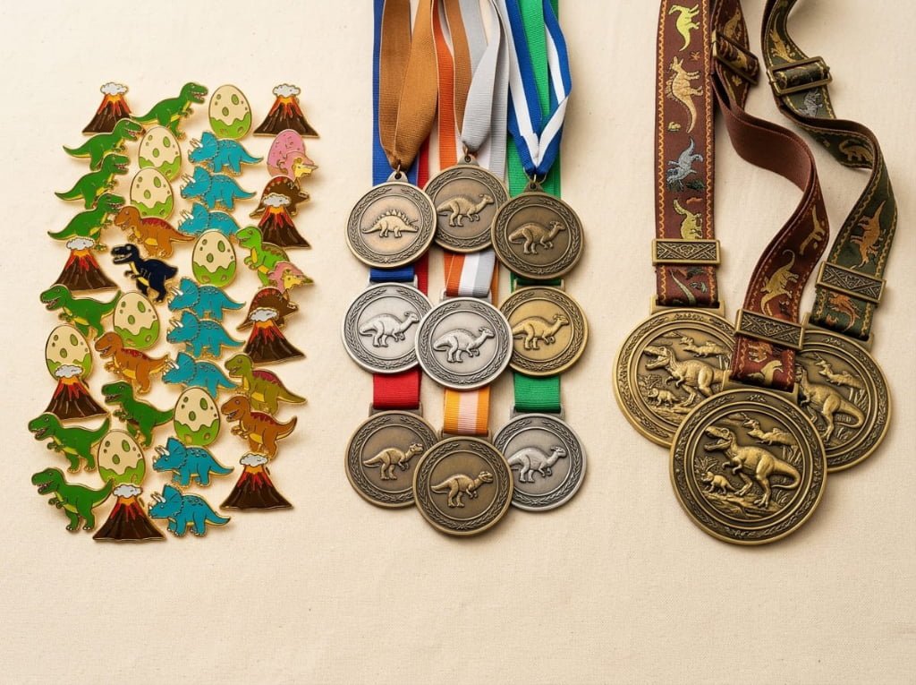 Enamel Pins vs. Custom Medals: What’s the Difference?