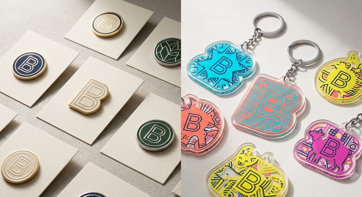 branding aesthetic enamel acrylic