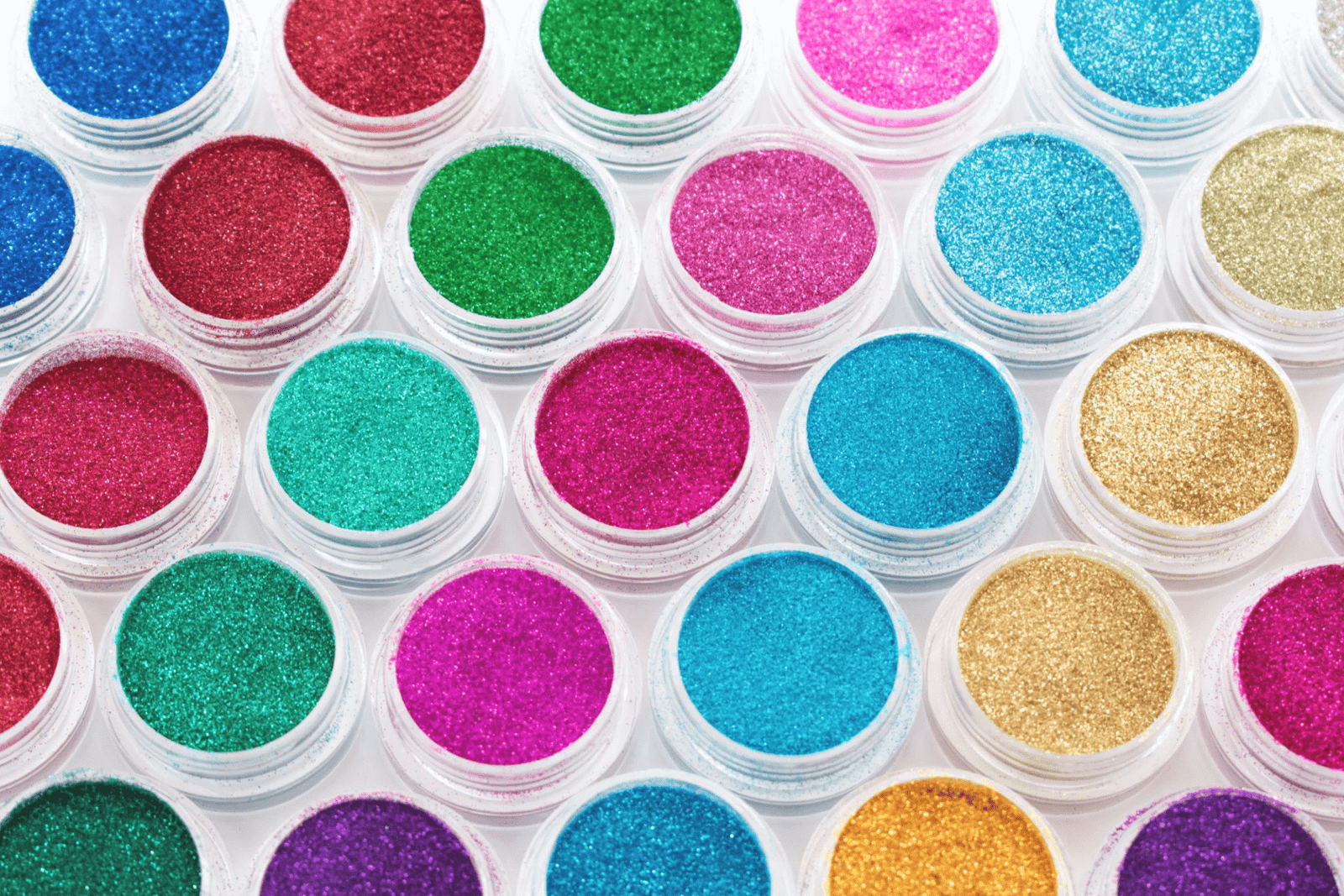 Glitter color limitations in enamel pin production glitter and color options
