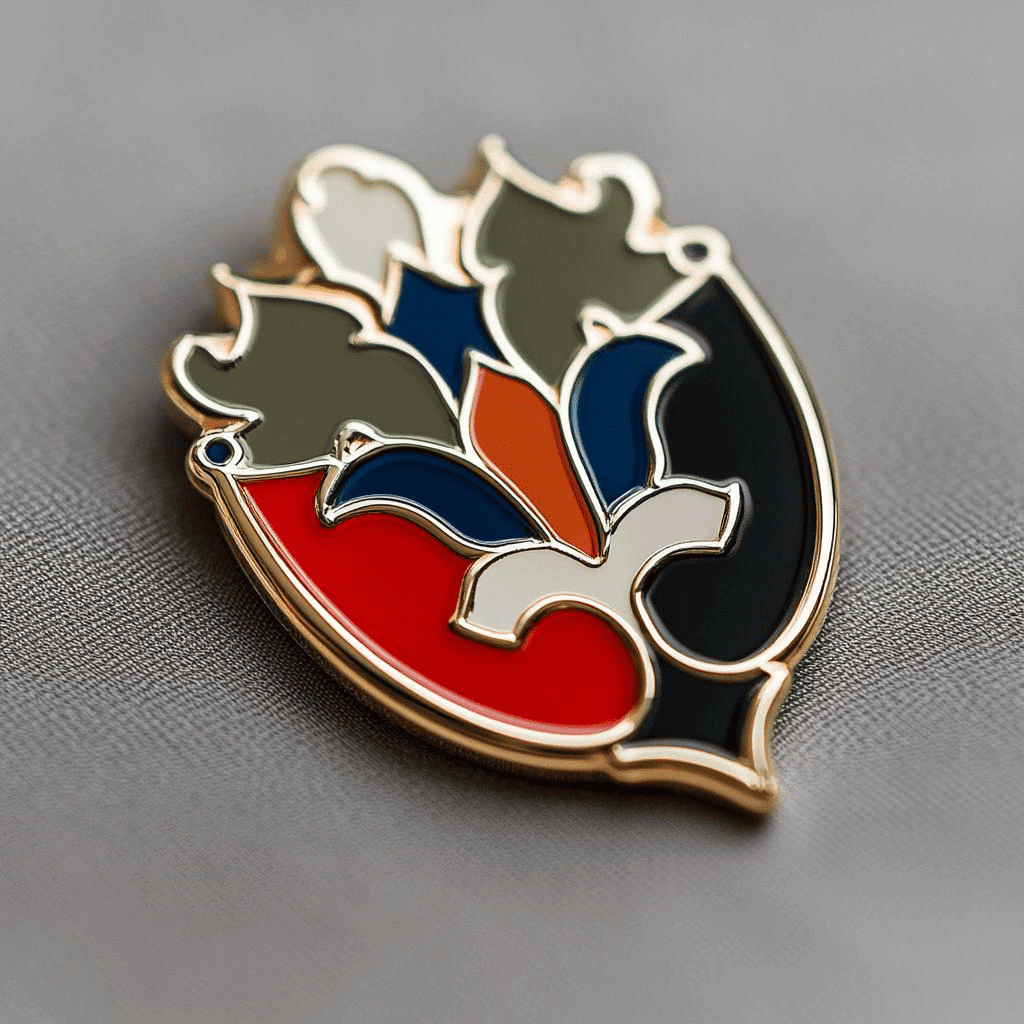 Elevated durability of enamel pins durable enamel pin