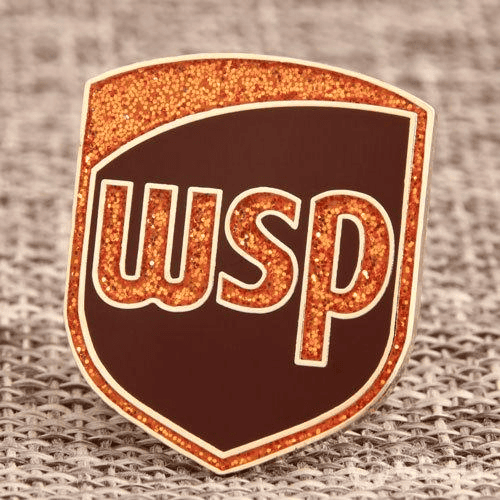 Is Glitter Suitable for Logo Pins?