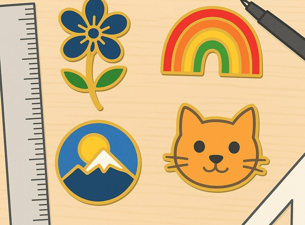Best AI artwork styles for pins AI designs suitable for enamel pins