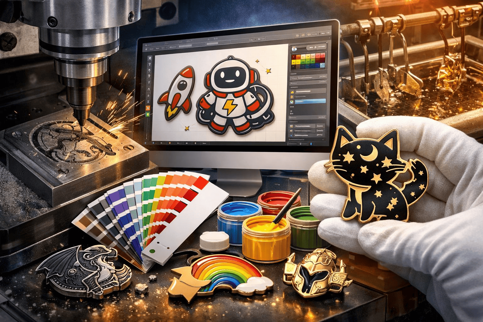 What File Format Do You Need for Custom Enamel Pins?