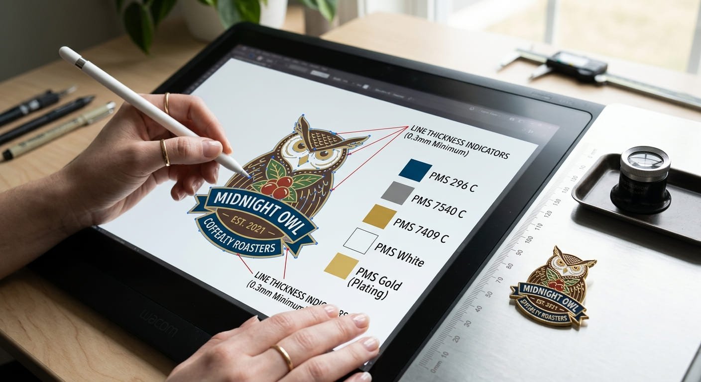 realistic enamel pin design realistic enamel pin design