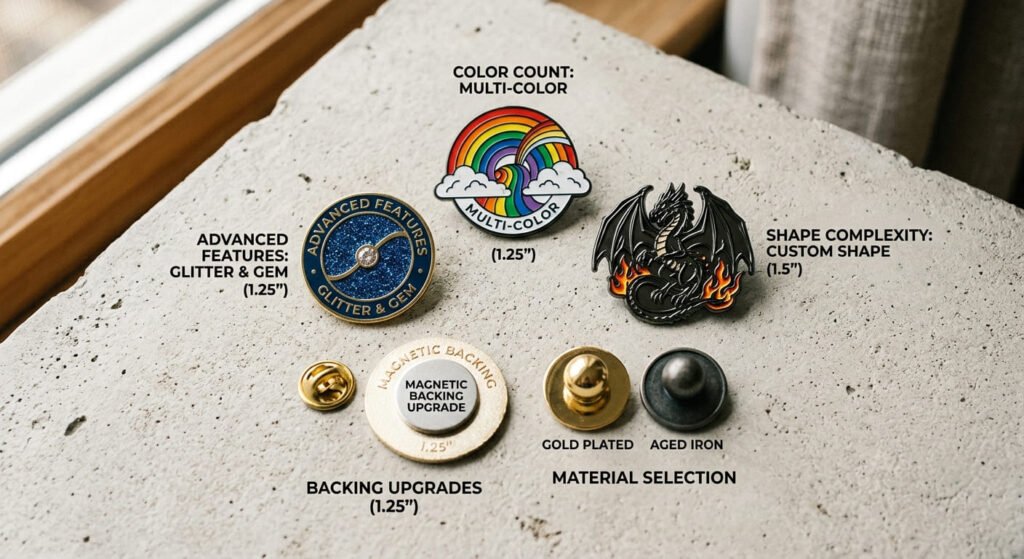 What Factors Affect Enamel Pin Pricing?