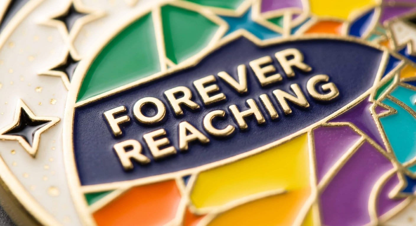 minimum text sizes for enamel pins Readable text size on enamel pin