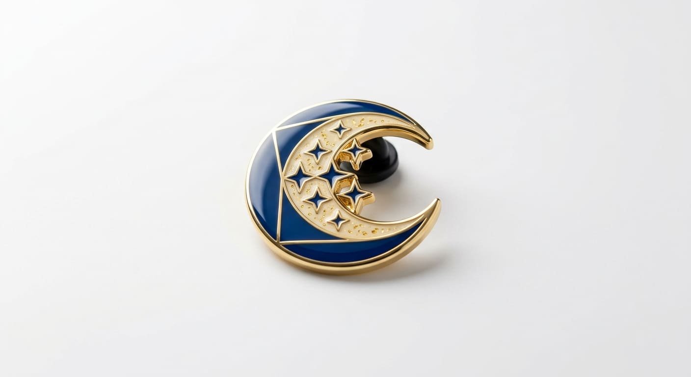 Safe enamel pin coatings