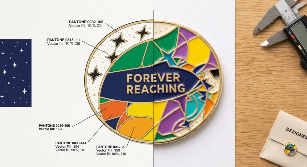 How Small Can Details Be on an Enamel Pin?