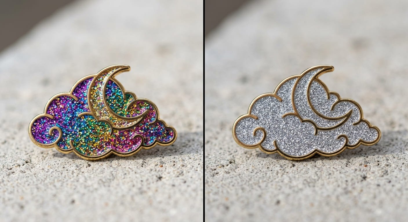 Rainbow Glitter vs. Regular Glitter: Key Differences Comparison between Rainbow Glitter and Regular Glitter