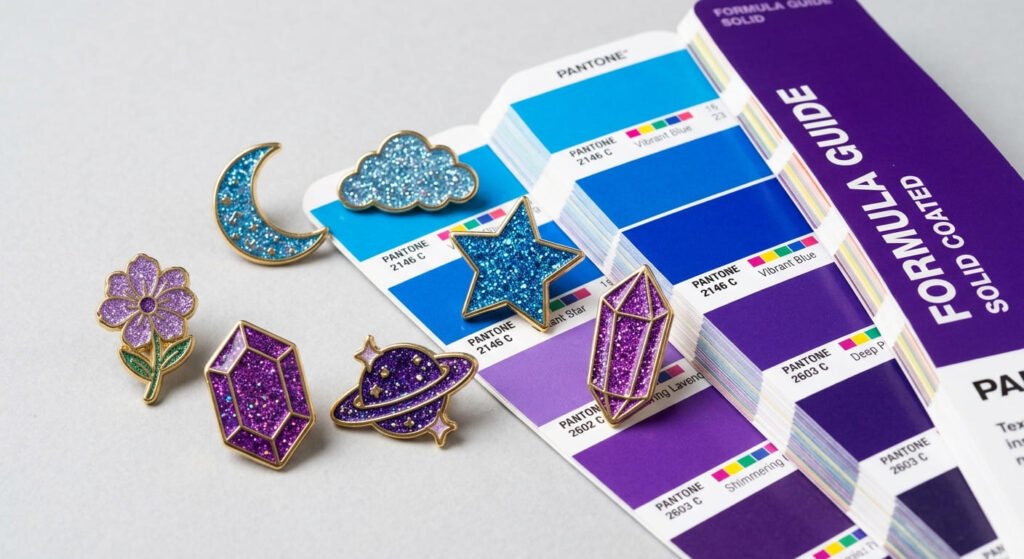 How to Choose Glitter Colors That Match Pantone Closely