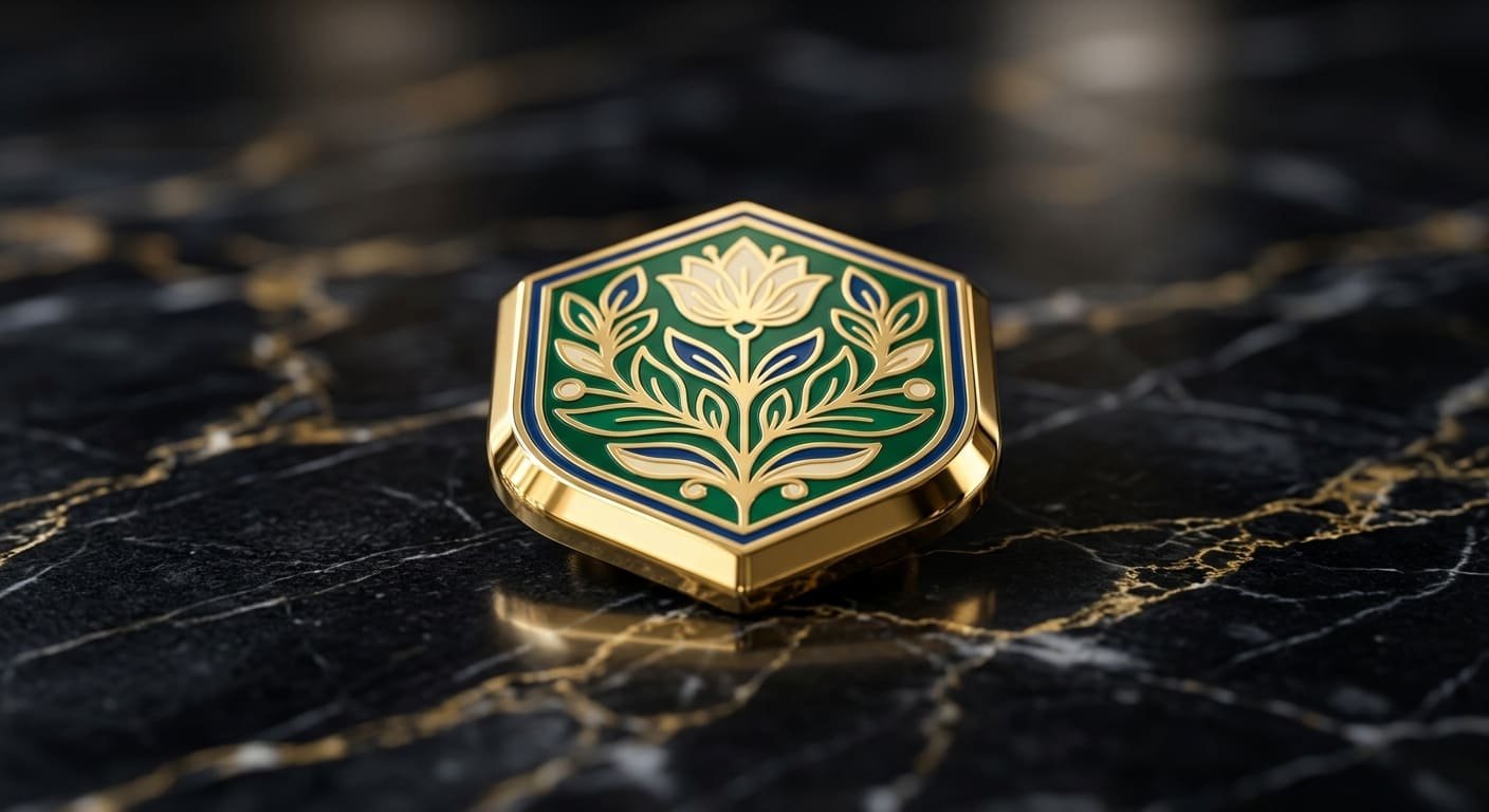 Example of enamel pins with polished edges polished edges for enamel pins