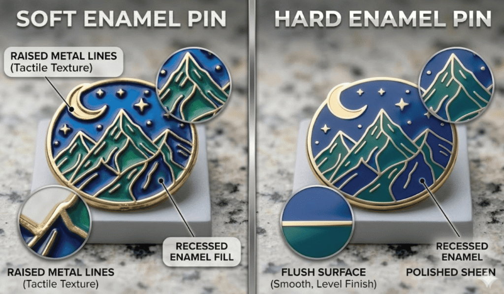 How Are Enamel Pins Made?