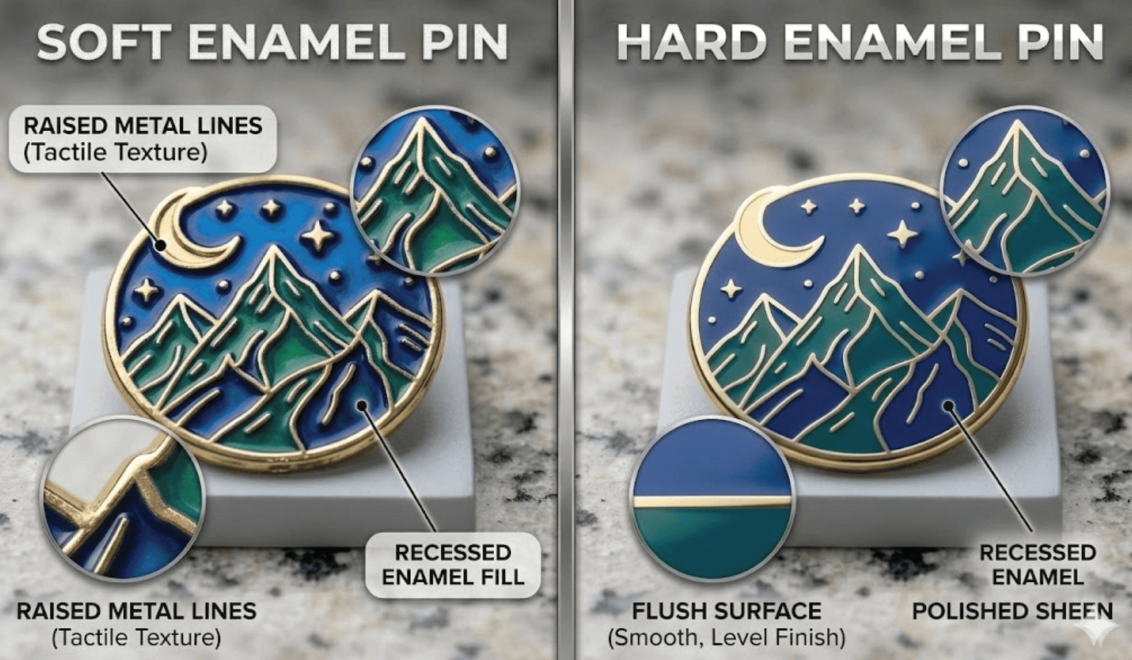 How Are Enamel Pins Made?